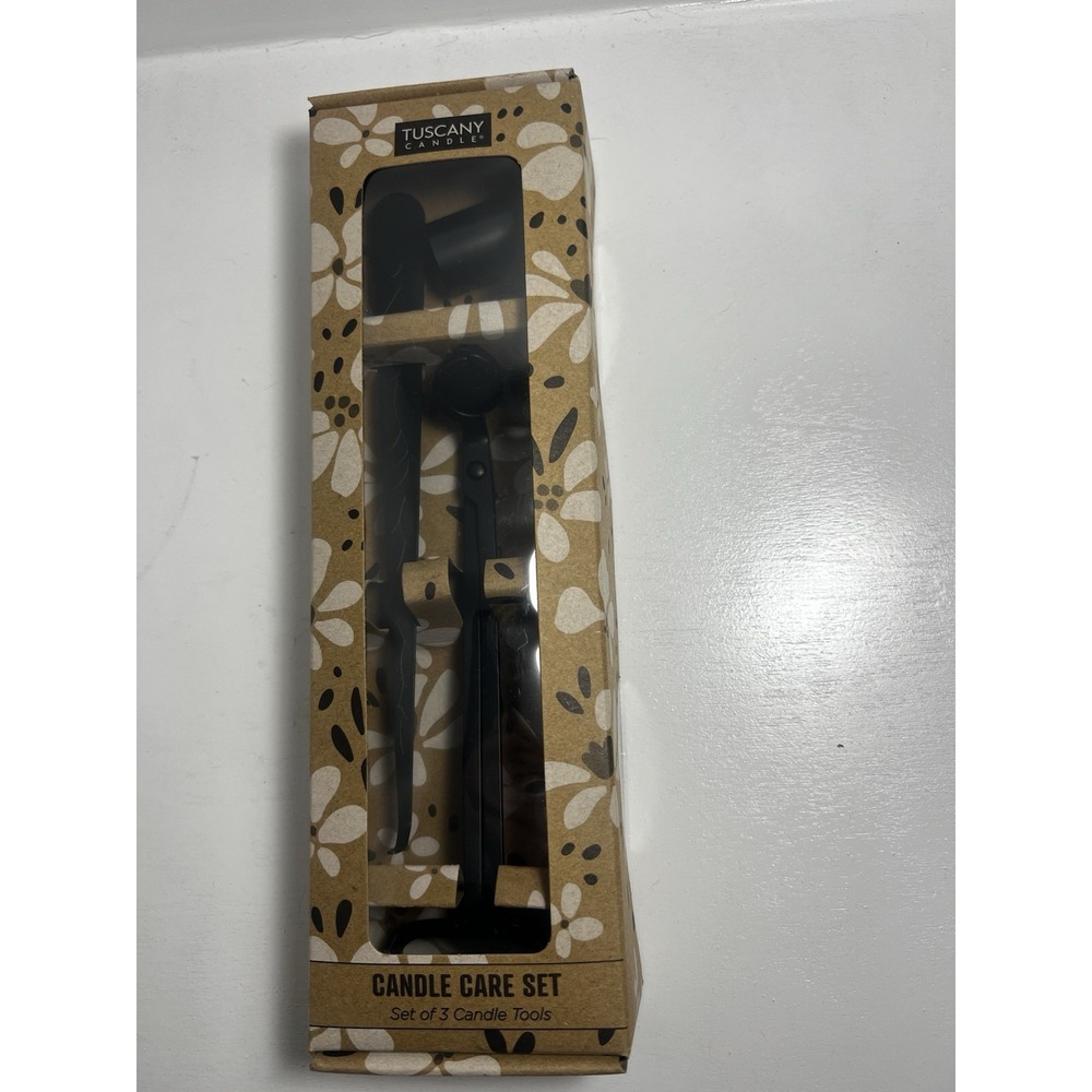 Tuscany Candle Set Of 3 Candle Tools New In Box!